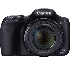 Canon Black PowerShot SX530 Digital Camera W/ 16 Megapixels & 50x Optical Zoom